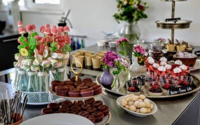 Un buffet de desserts