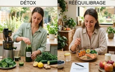 Détox vs rééquilibrage