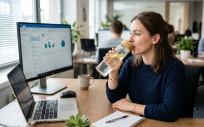 hydratation au bureau